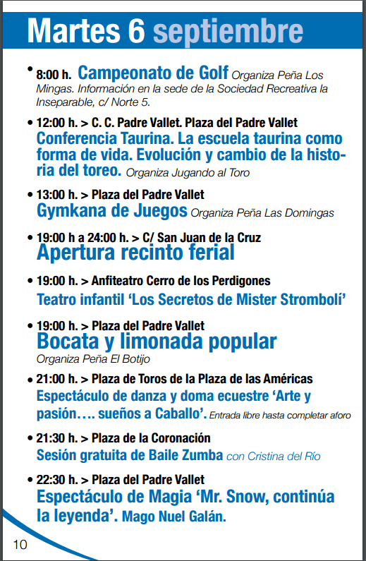 Martes Fiesta