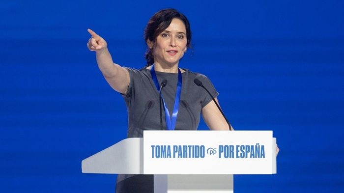 Isabel Díaz Ayuso dice, en la clausura del Congreso del PP que es el ...